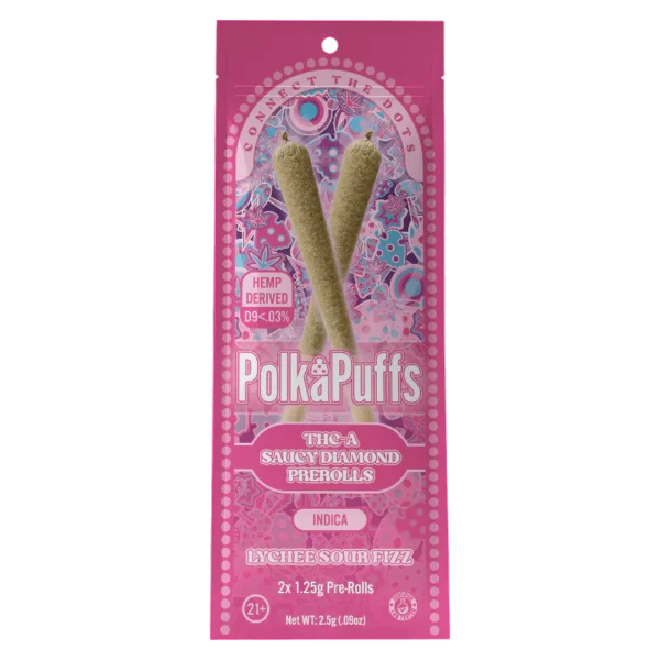 Lychee Sour Fizz PolkaPuff